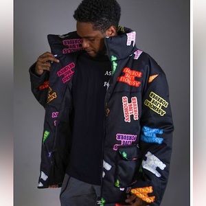 Assholes live forever puffer jacket! Unisex!